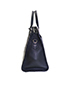 Cuir Plume Very Zipped Tote, side view
